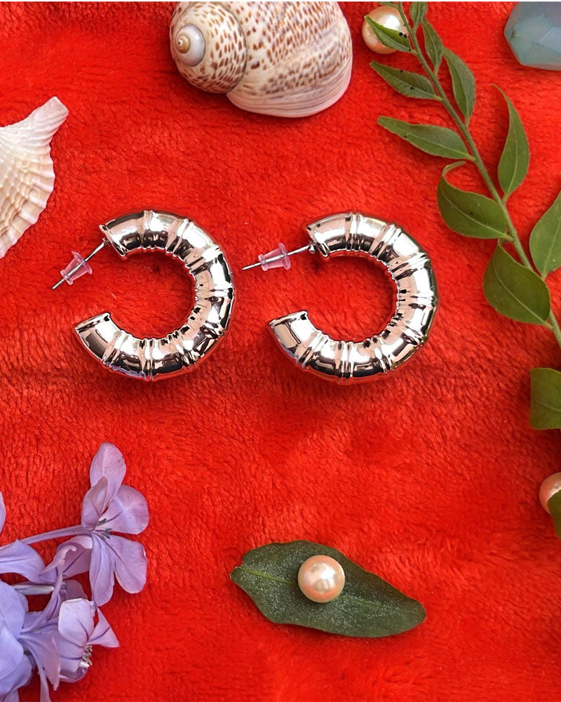 Croissant Hoop Earring