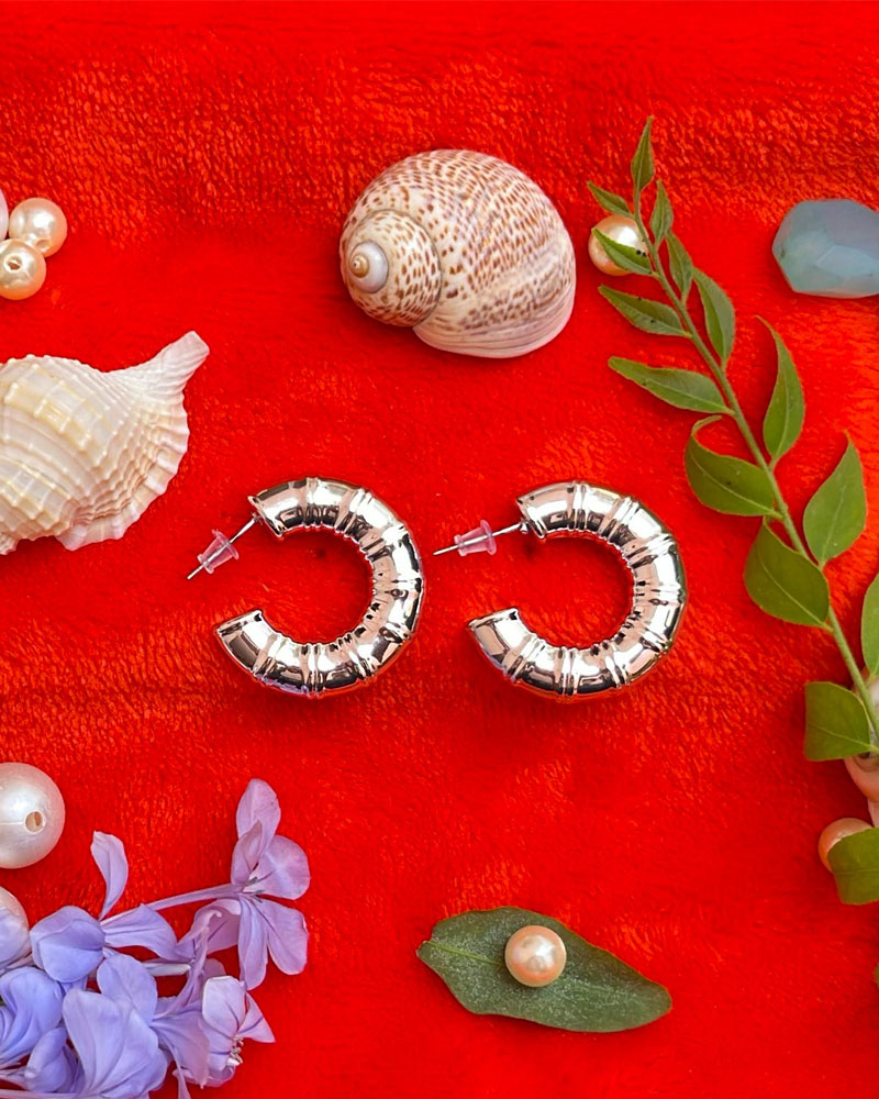 Croissant Hoop Earring