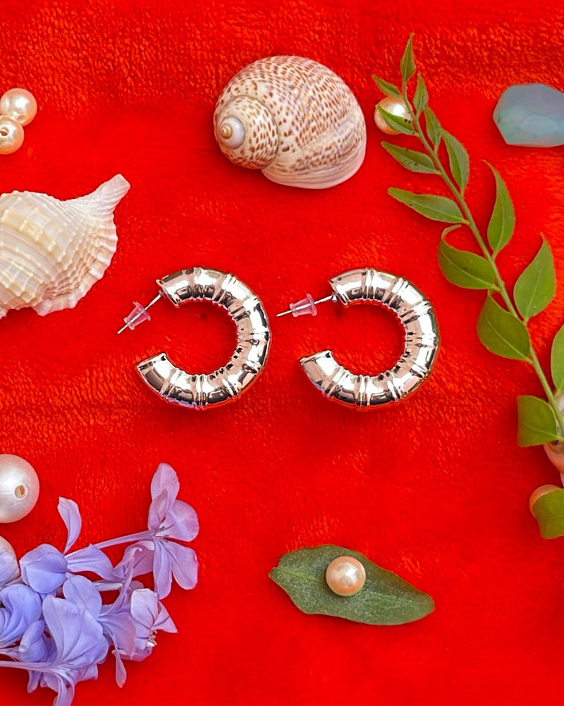 Croissant Hoop Earring