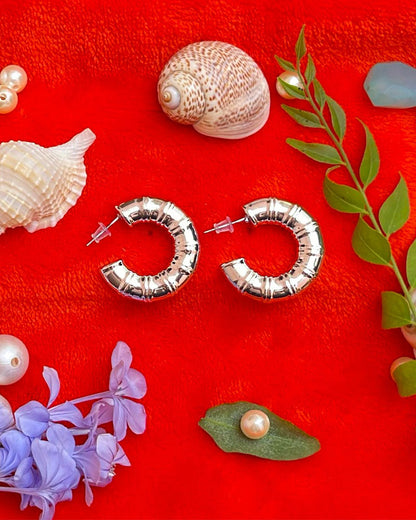 Croissant Hoop Earring