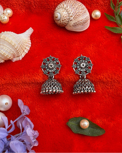 Oxidised Boho Earrings