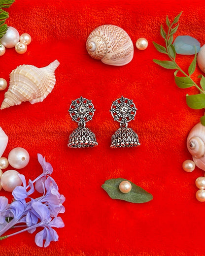 Oxidised Boho Earrings