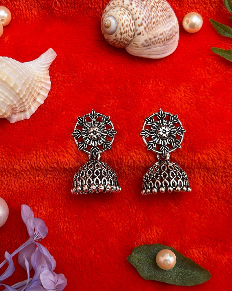 Oxidised Boho Earrings