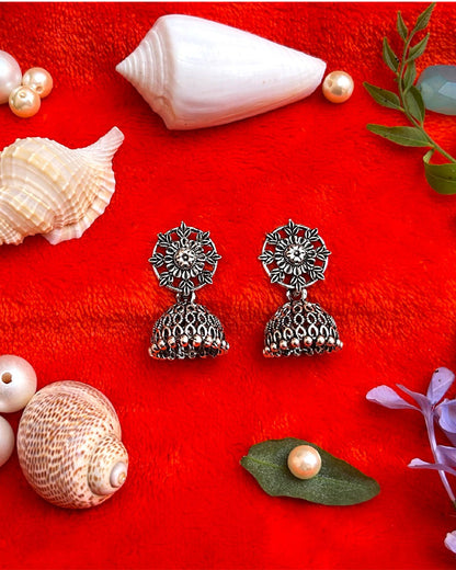 Oxidised Boho Earrings