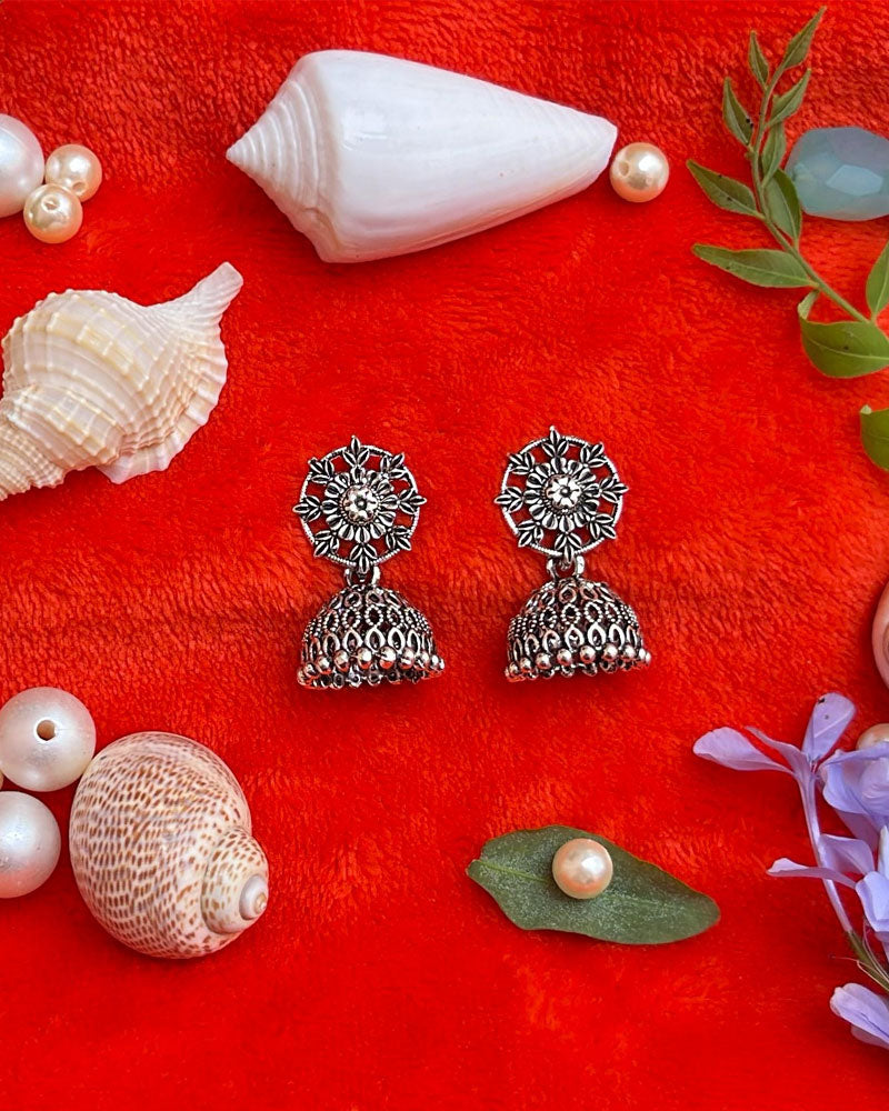 Oxidised Boho Earrings