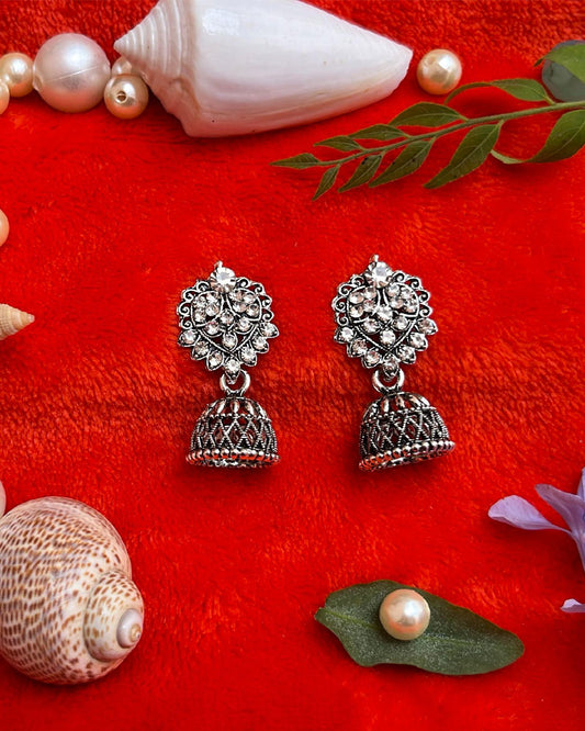 Oxidised Boho Earrings