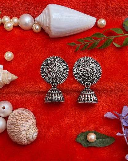 Oxidised Boho Earrings