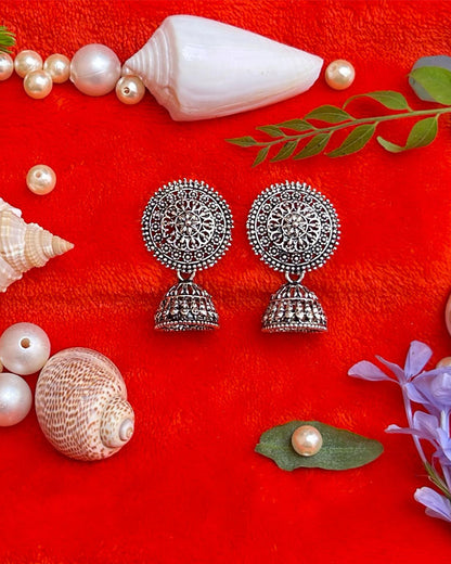 Oxidised Boho Earrings