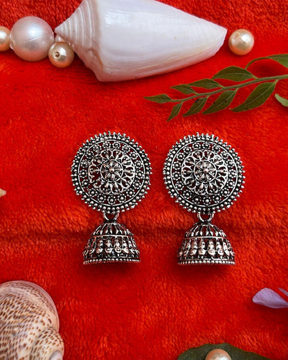 Oxidised Boho Earrings