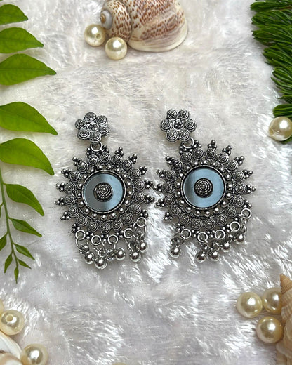 Oxidised Boho Earrings
