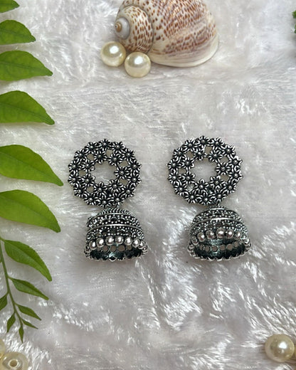 Oxidised Boho Earrings