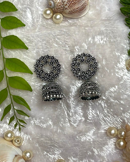 Oxidised Boho Earrings
