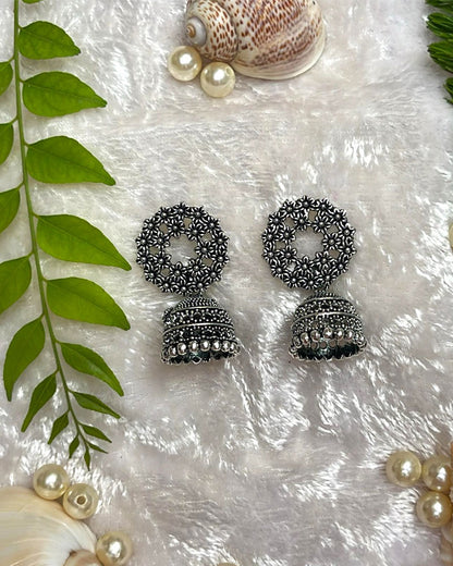 Oxidised Boho Earrings