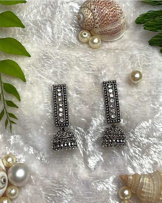 Oxidised Boho Earrings