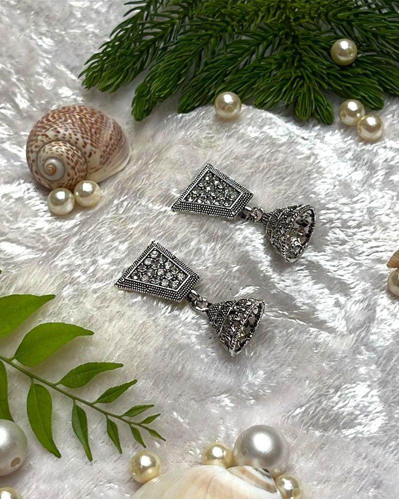 Oxidised Boho Earrings