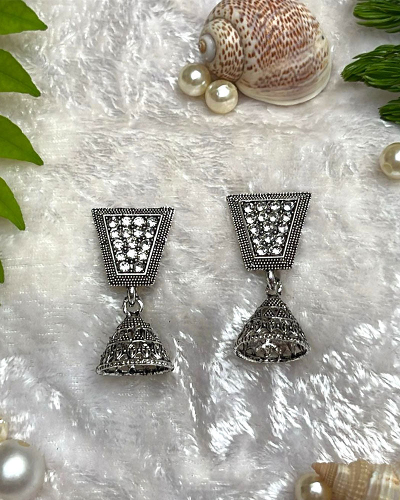 Oxidised Boho Earrings