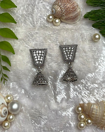 Oxidised Boho Earrings
