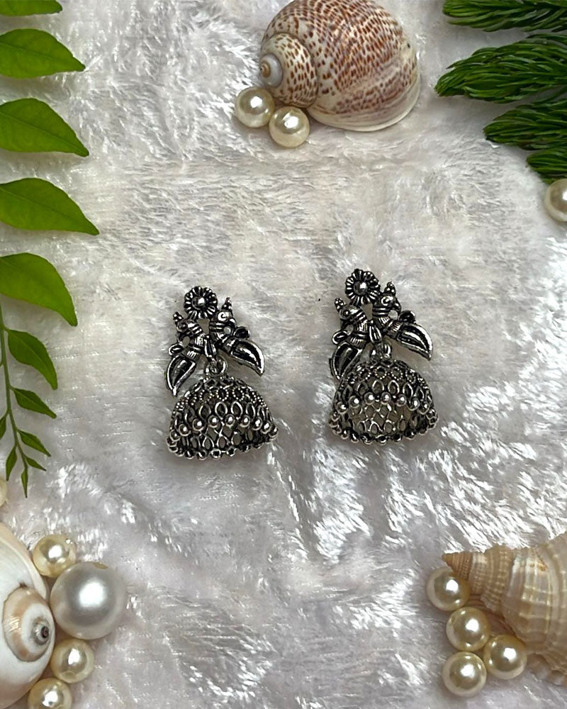 Oxidised Boho Earrings