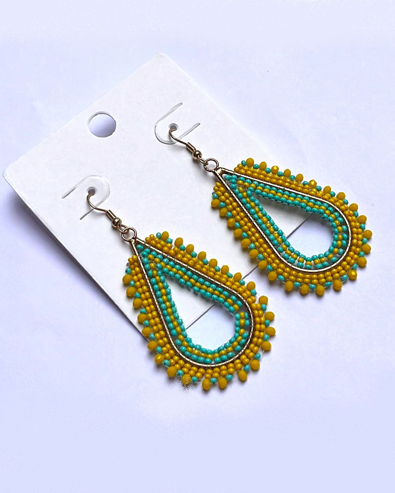 Beaded Dangle Earring