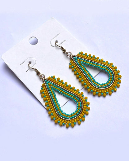 Beaded Dangle Earring
