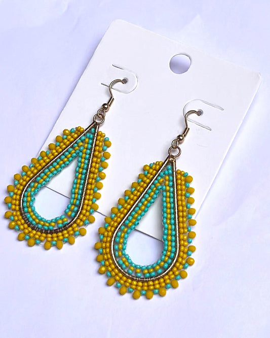 Beaded Dangle Earring