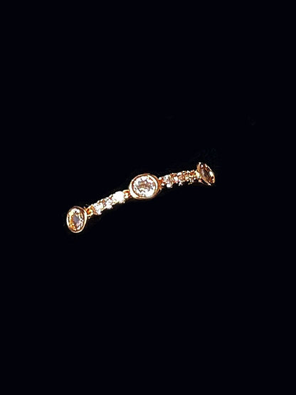 RHINESTONE AD RING