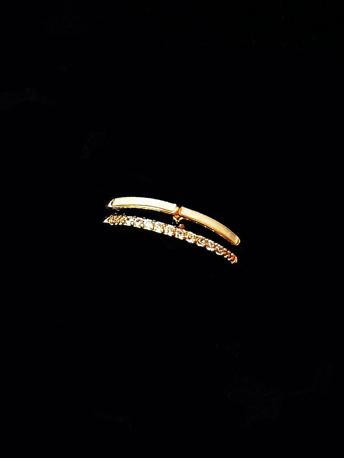 RHINESTONE AD RING
