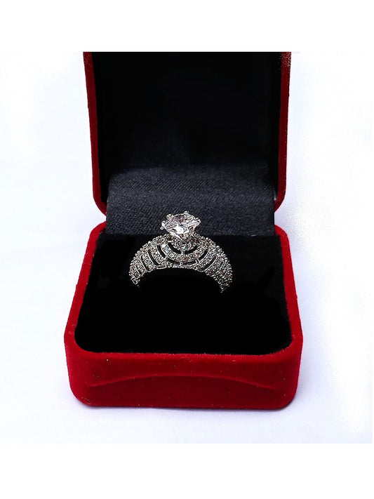 CRYSTAL RHINESTONE AD RING