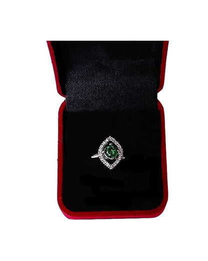 PINK RHINESTONE AD RING