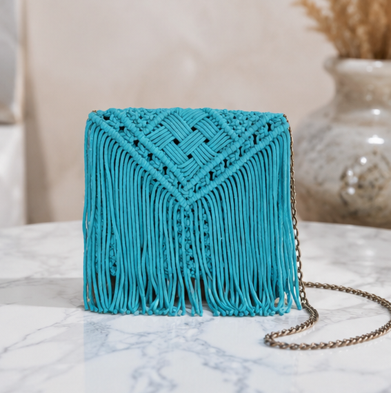 HANDMADE MACREME BAG