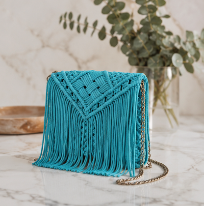 HANDMADE MACREME BAG